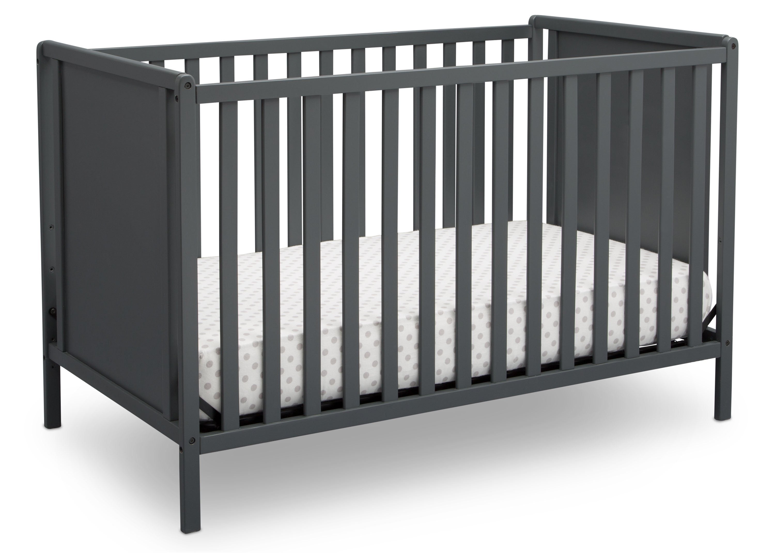 Heartland Classic 4-in-1 Convertible Crib - Toddler Bed, Daybed & Full Size Bed | Safe Nursery Furniture for Baby & Kids Room | Perfect for Newborns, Infants & Growing Children