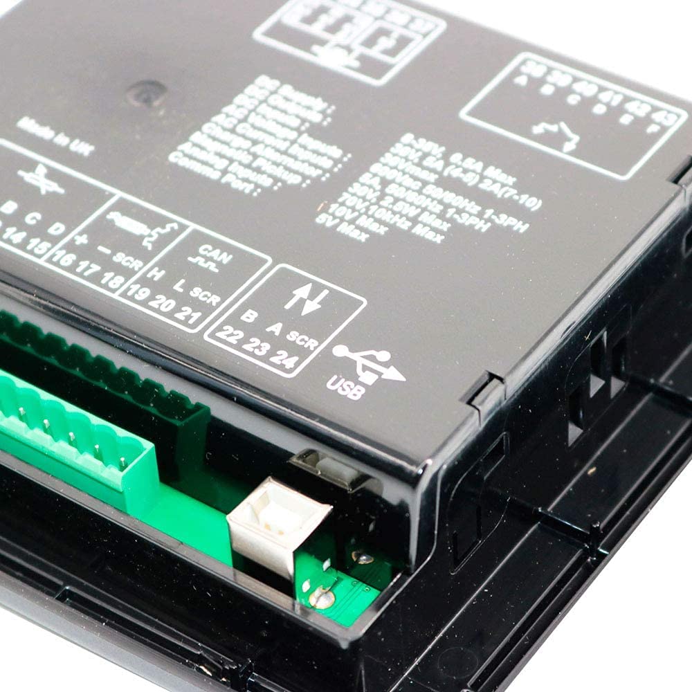 Original DSE6020 MKII Deep Sea Electronics Generator Controller Module - Reliable Generator Control Panel for Marine, Industrial & Emergency Power Systems