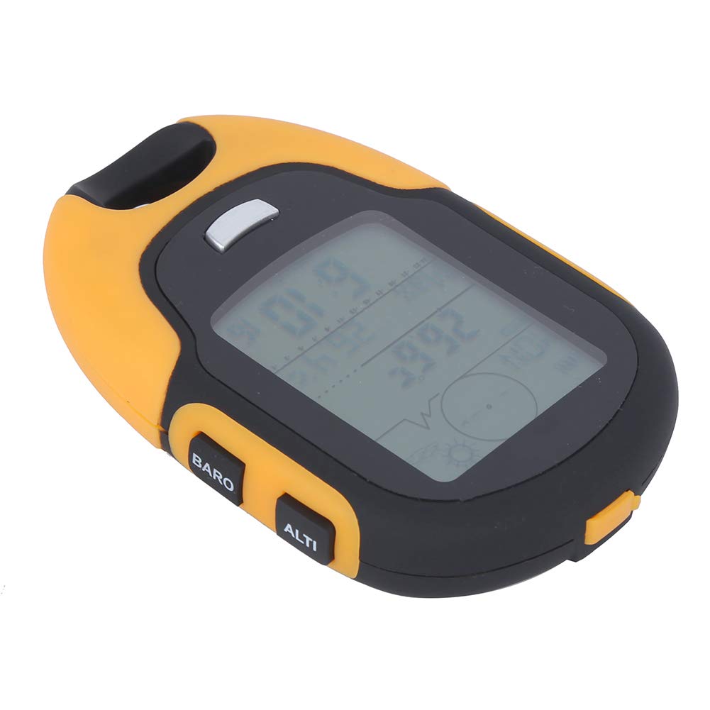 OUKENS FR500 Outdoor Multifunctional Fishing Altimeter with Barometer and Thermometer - Perfect for Fishing, Hiking, Camping and Outdoor Adventures