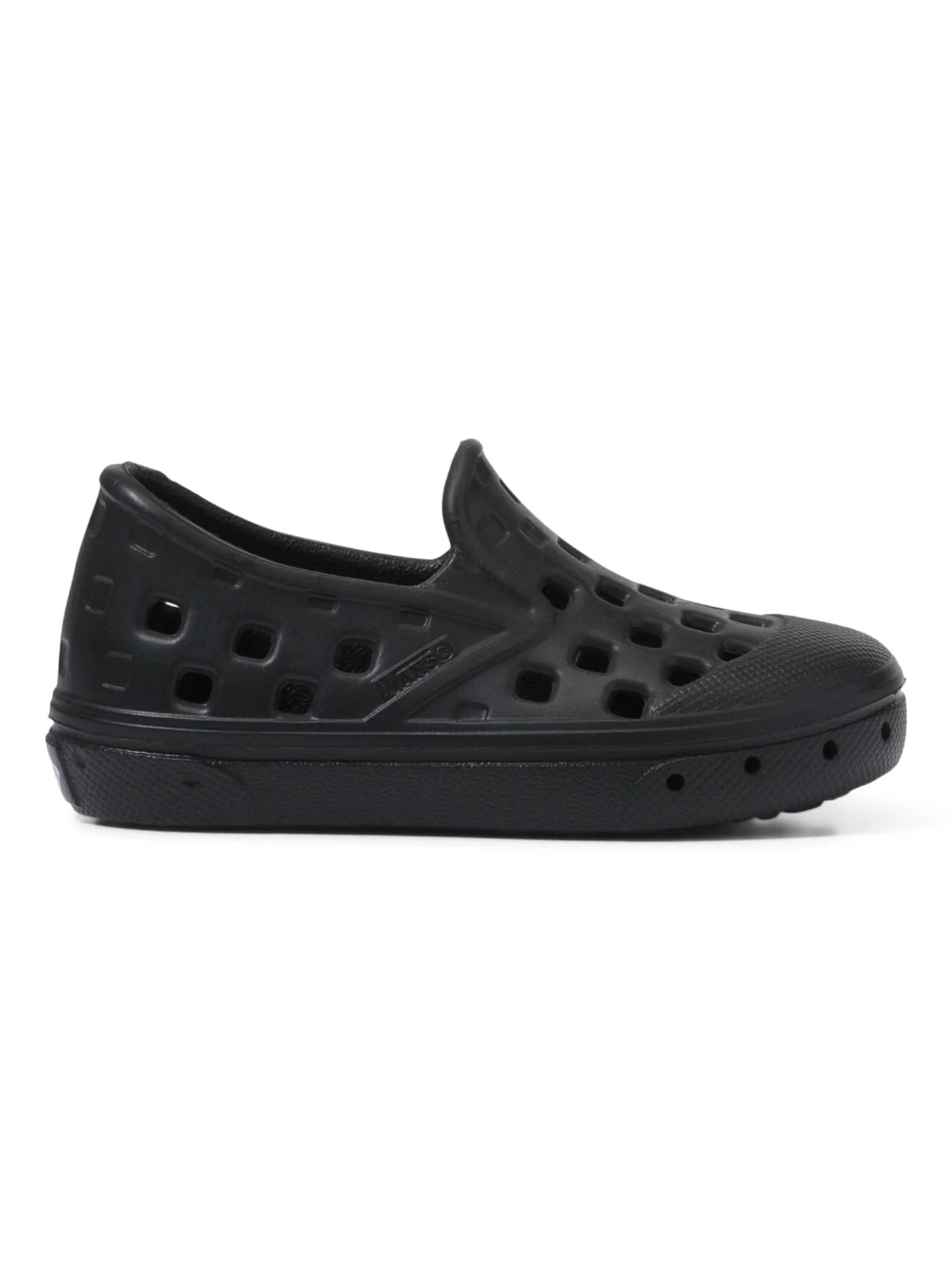 VANS Kids Slip-On TRK Shoes - Black Skate Shoes for Boys & Girls | Comfortable Casual Sneakers for School, Play & Everyday Wear