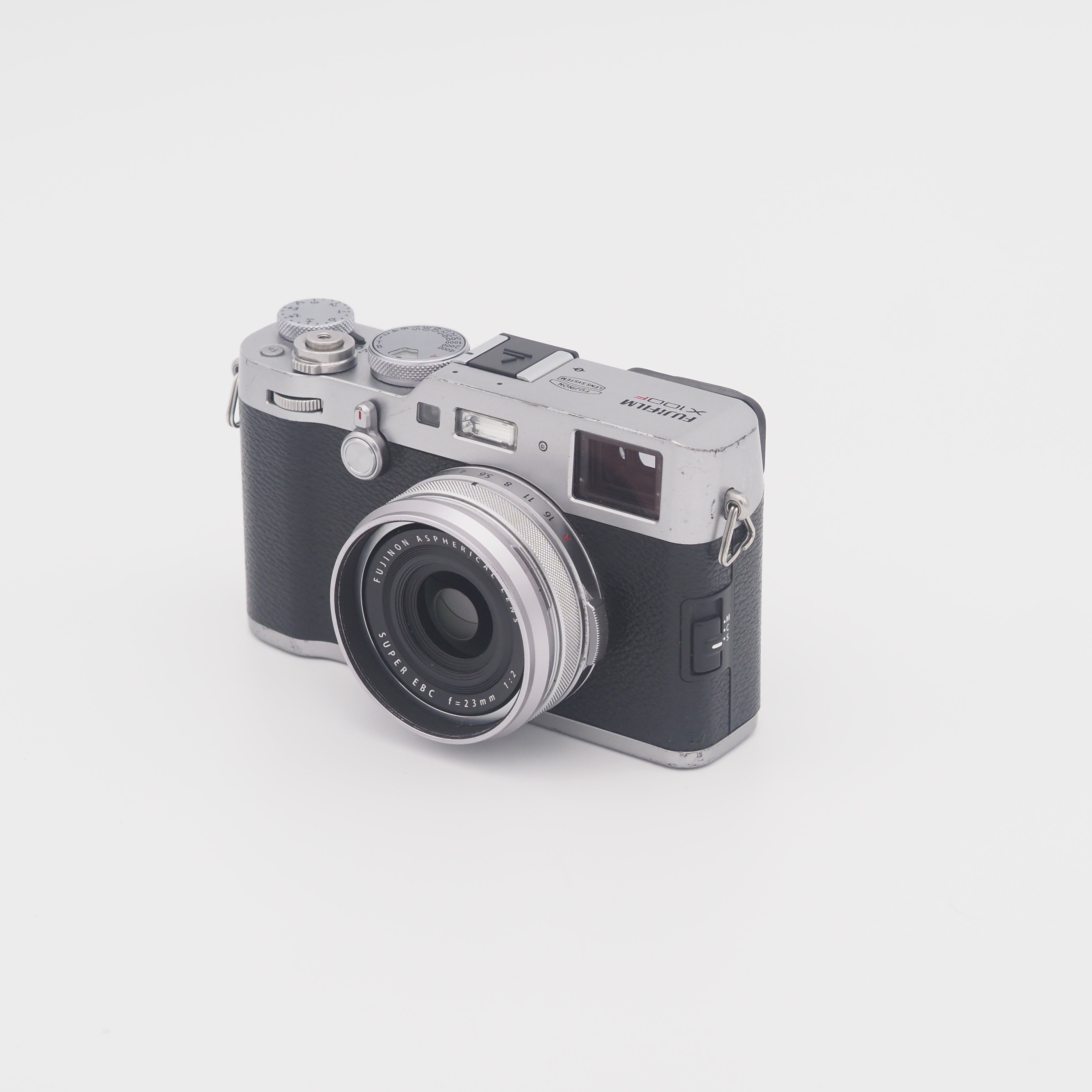 FUJIFILM X100F Digital Camera 24.3MP APS-C Sensor - Silver (Used/Pre-Owned) | Compact Travel & Street Photography Camera for Professionals & Enthusiasts