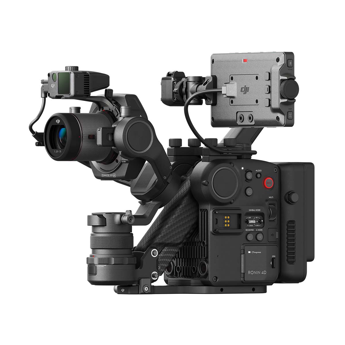 DJI Ronin 4D 4-Axis Gimbal Stabilizer with 6K Cinema Camera - Professional Film Making, Vlogging & Content Creation for YouTube, Movies, and Commercials