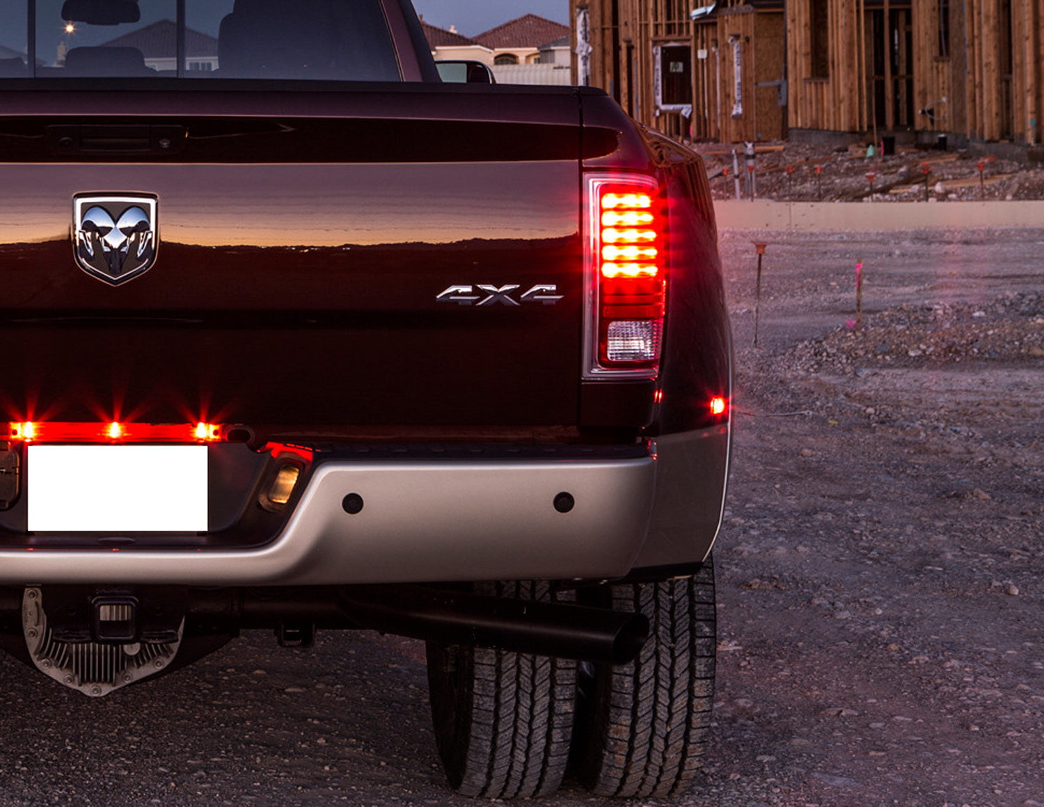 48 LED Clear Lens Front/Rear Fender Side Marker Lights for 2010-2018 RAM Dual Wheel Trucks - Enhanced Visibility & Custom Style for Night Driving & Off-Road Adventures