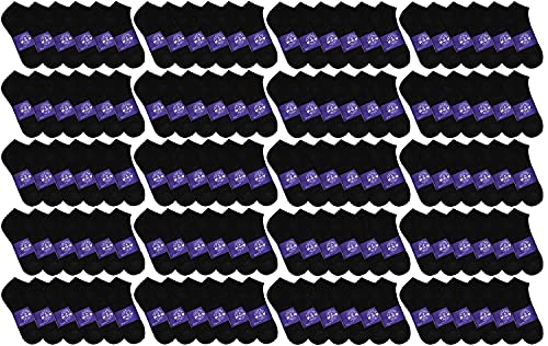 120 Pairs Womens Black
