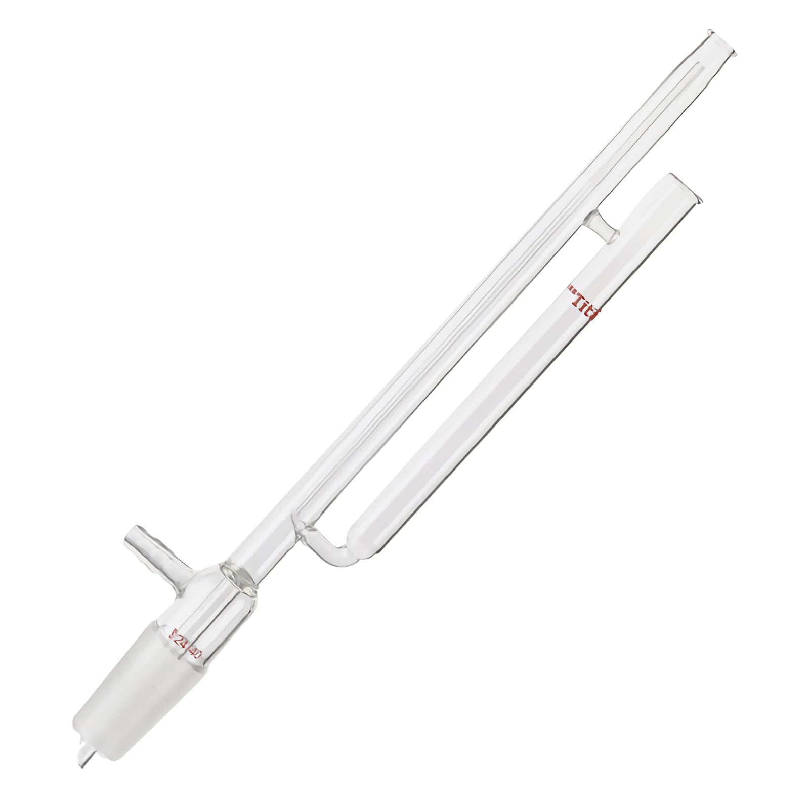 Premium NMR Tube Washer with 24/40 Joint - High-Quality Borosilicate Glass for Laboratory Cleaning | Ideal for Chemistry Labs & Research Facilities