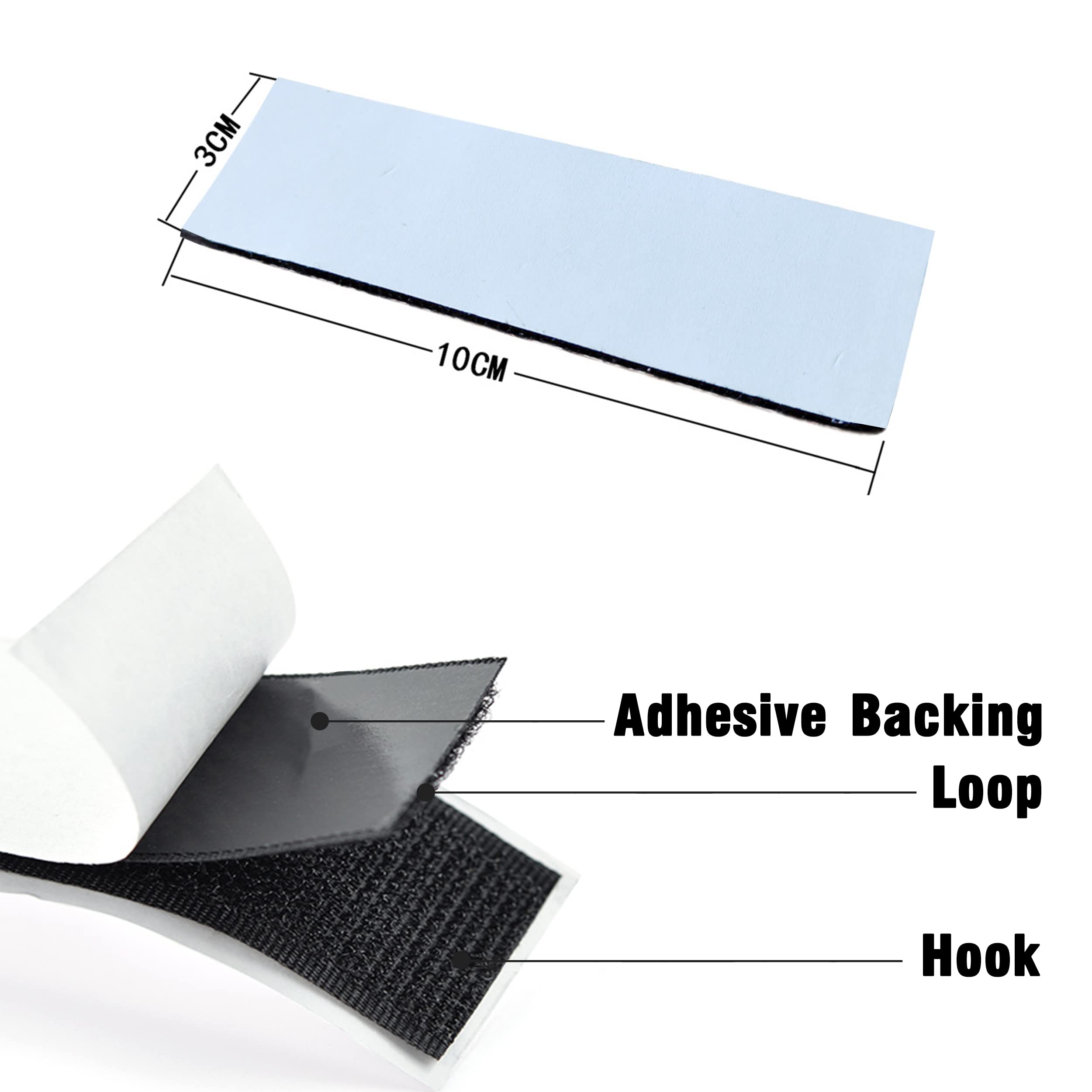 Removable & Reusable Double Sided Tape Squares - Strong Wall Mounting Adhesive for Office, Home, Carpet Mats & Picture Hangers | Perfect for Hanging Decorations, Securing Rugs & Organizing Workspace
