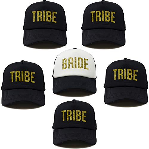 A Bride & Five Tribes - Gold Lettering