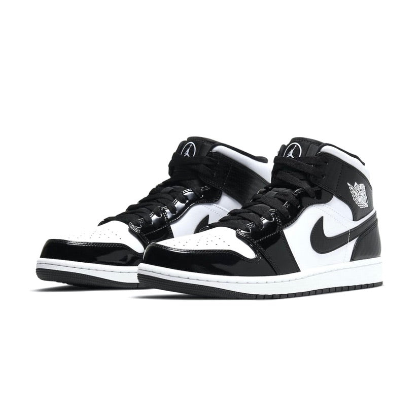 Air Jordan 1 Mid GS Carbon Fiber All Star 2021 Basketball Shoes - Stylish Sneakers for Women & Girls - Perfect for Basketball Games, Streetwear Fashion & Casual Outfits