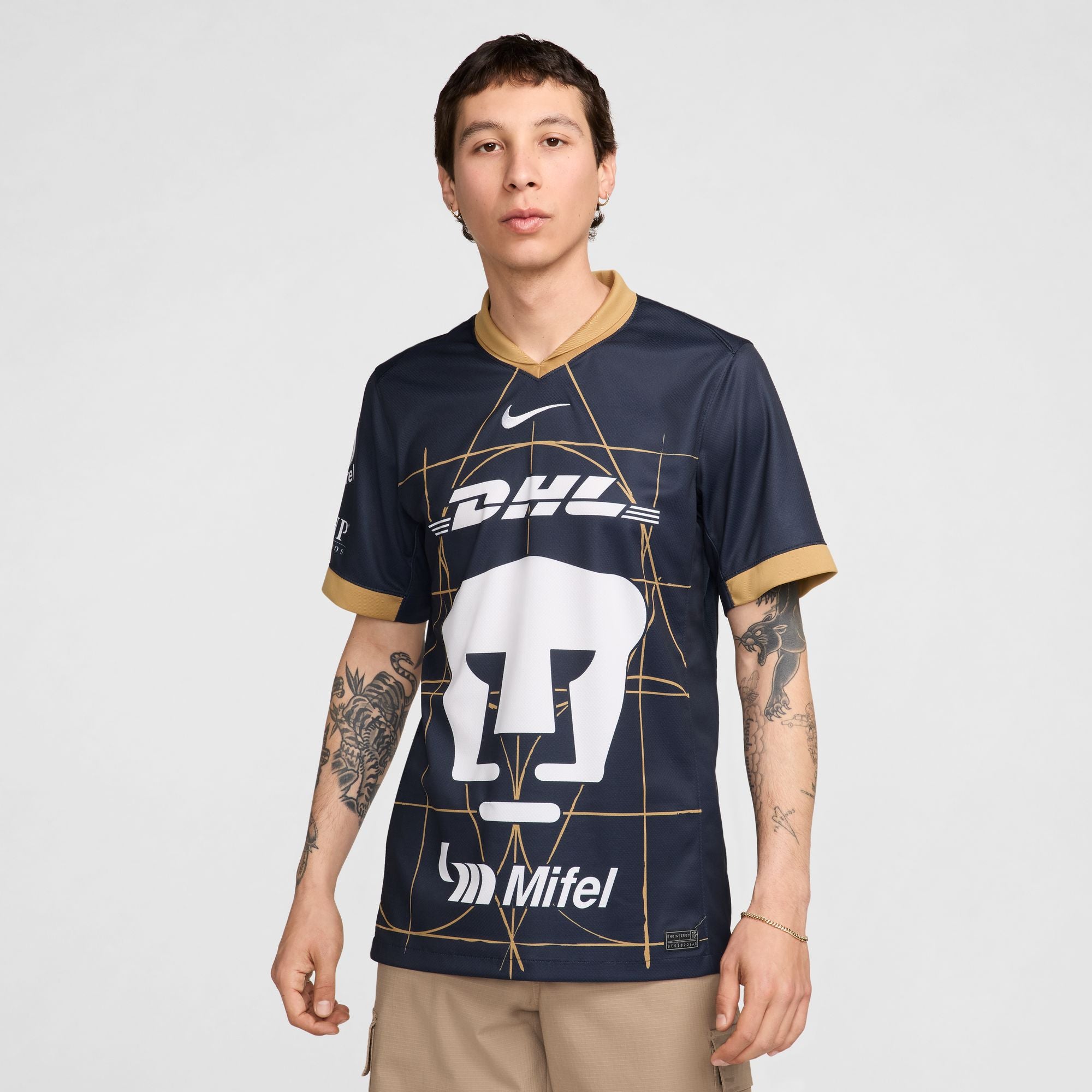 Nike 2024/25 Pumas UNAM Away Jersey - Authentic Soccer Jersey for Men - Perfect for Matchdays, Training & Fan Support