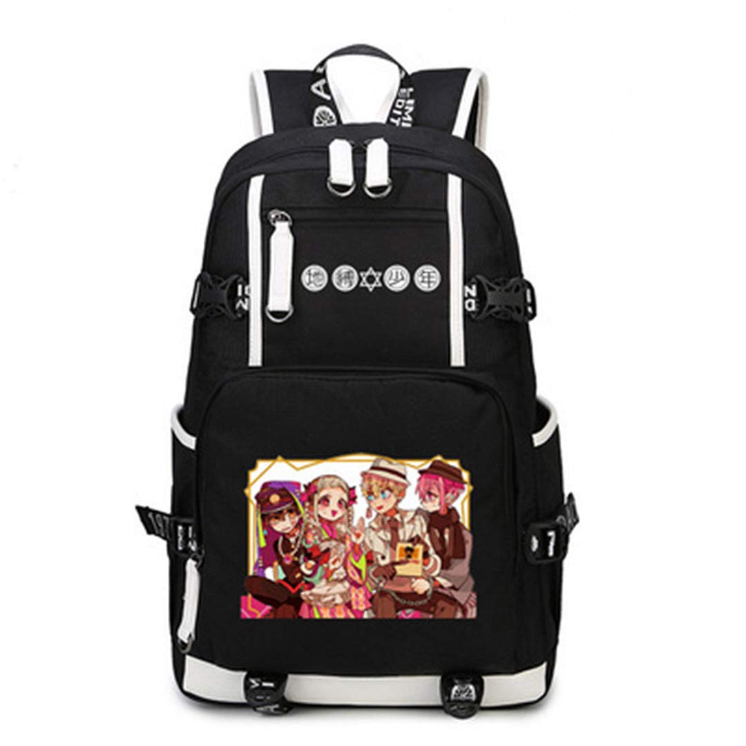 Anime Toilet Bound Hanako-kun Backpack - Cute Japanese School Bag for Students, Daypack, Bookbag with Multiple Pockets | Perfect for School, College, Travel & Anime Conventions