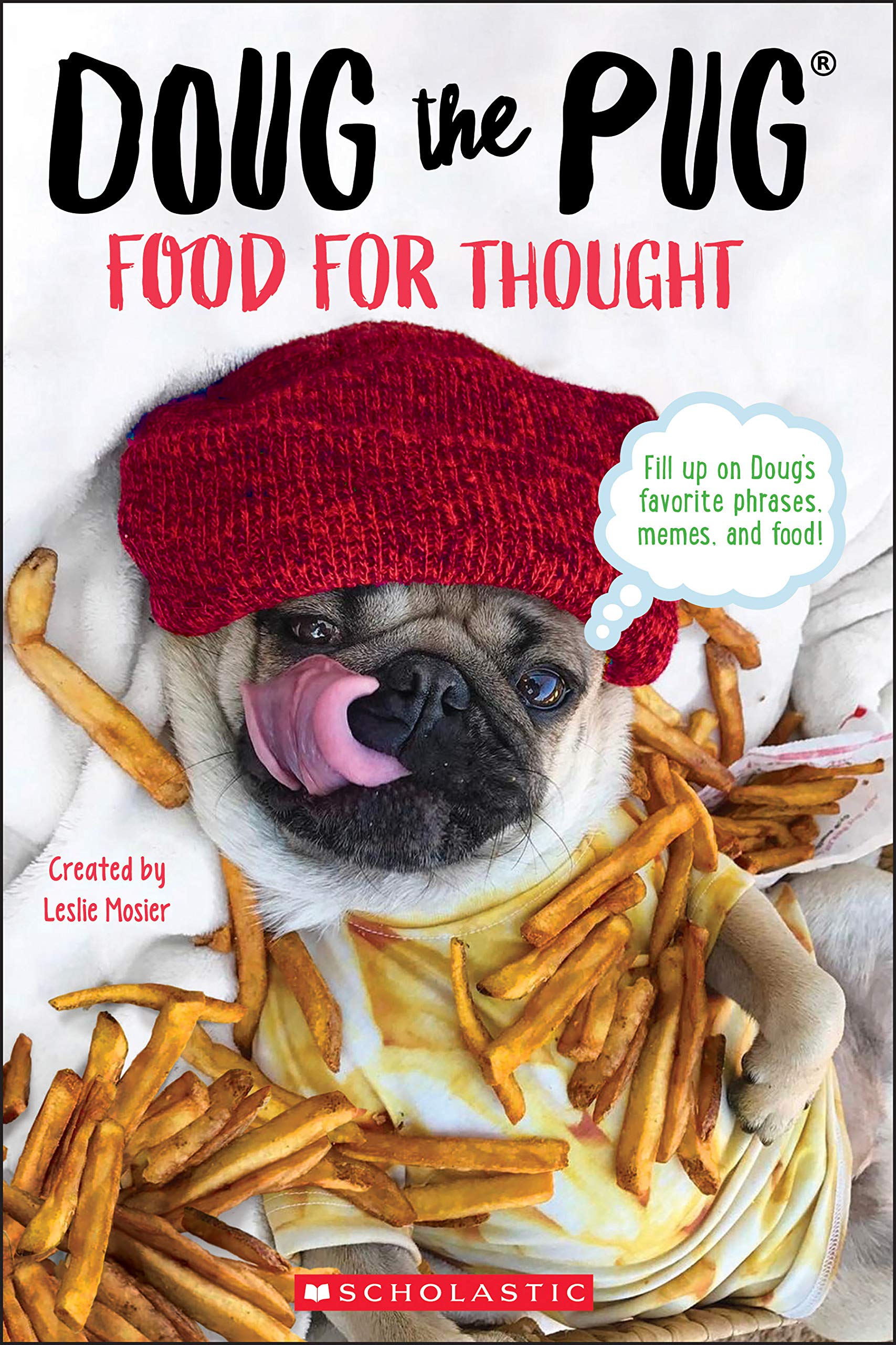 Doug the Pug: Food For Thought - Funny Dog Lover Gifts for Pug Owners | Perfect for Birthdays, Christmas & Pet Appreciation Day