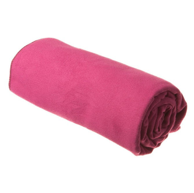 Sea to Summit DryLite Towel ™ - Ultra Lightweight, Quick-Dry, Compact Travel Towel for Camping, Hiking, Gym & Beach - Perfect for Outdoor Adventures & Sports