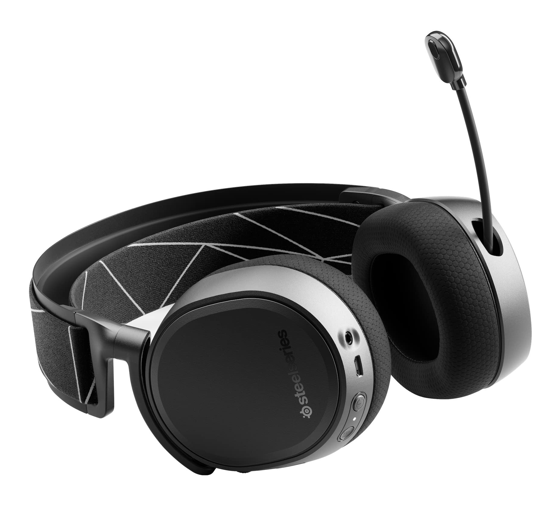 Arctis 9 Wireless Gaming Headset for PC - Noise Cancelling Bluetooth Headphones with Microphone for PS5, Xbox & PC Gaming - Perfect for Competitive Gaming & Home Office Use