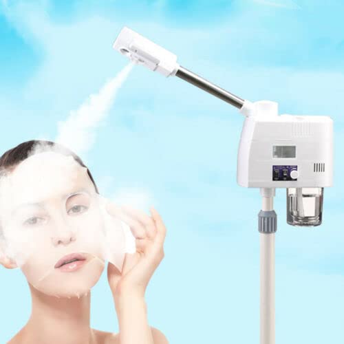 Professional Ozone Facial Steamer for Skin Care - 360° Hot Ionic Steam Device with Spray Function for Deep Cleansing & Exfoliation | Perfect for Spa, Salon & Home Use