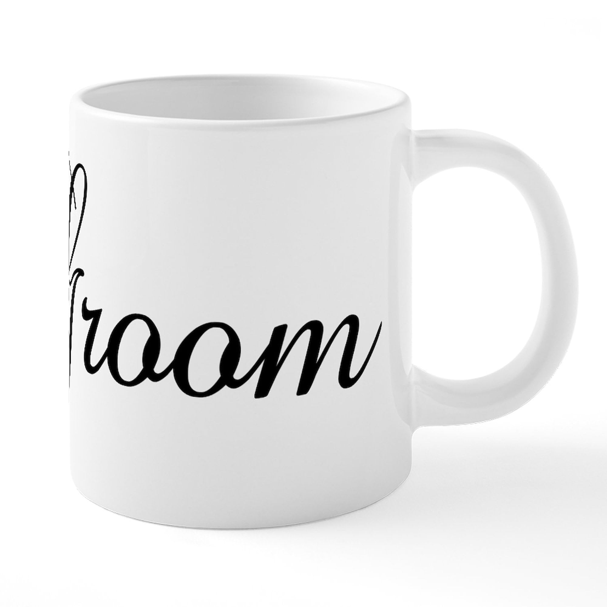 Groom Dark 20oz Ceramic Coffee Mega Mug - Large Capacity Coffee Cup for Home & Office Use - Perfect for Tea, Hot Chocolate & Morning Brews - Ideal Gift for Coffee Lovers & Wedding Parties