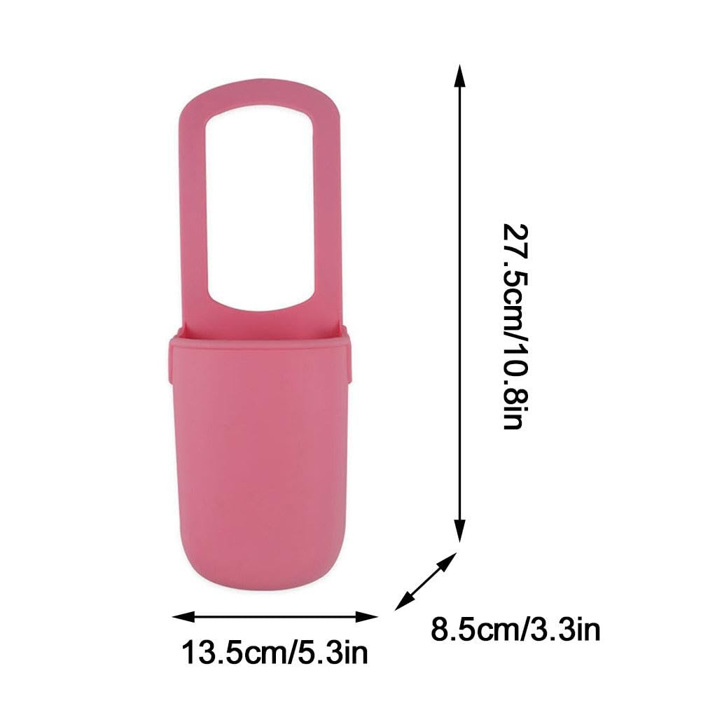 Universal Silicone Cup Holder for Stroller, Bike, Wheelchair, Walker & Scooter - Secure Baby Bottle & Drink Holder (Black) | Perfect for Outdoor Activities, Travel & Daily Use