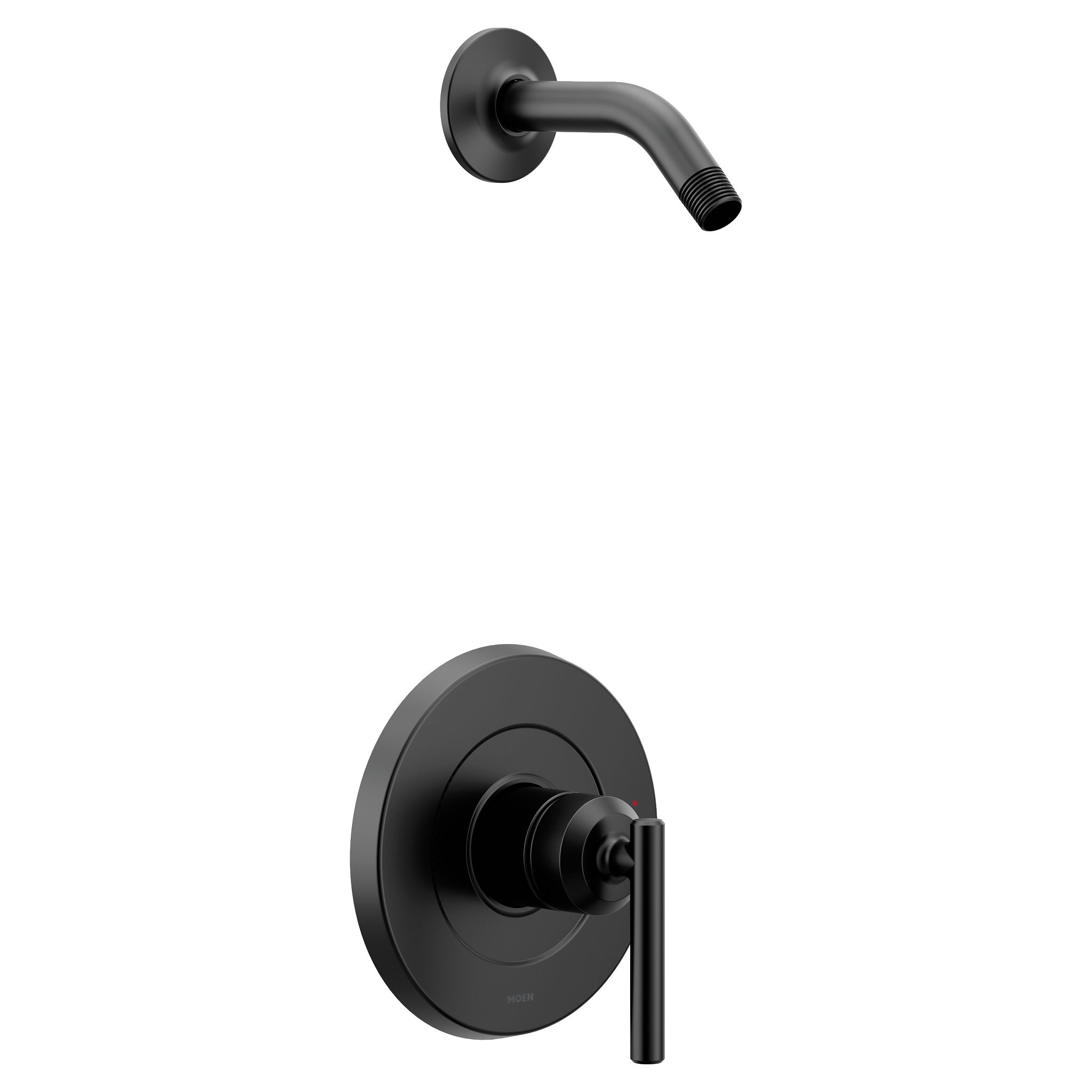 Gibson Chrome M CORE 2 Series Shower System - Wall Mount Shower Faucet with Hand Shower for Bathroom & Spa - Modern Matte Black Finish