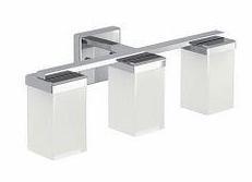 90 Degree 3 Globe Light Sconce in Chrome - Modern Wall Sconce Lighting for Bedroom, Bathroom, and Hallway - Moen YB8863CH