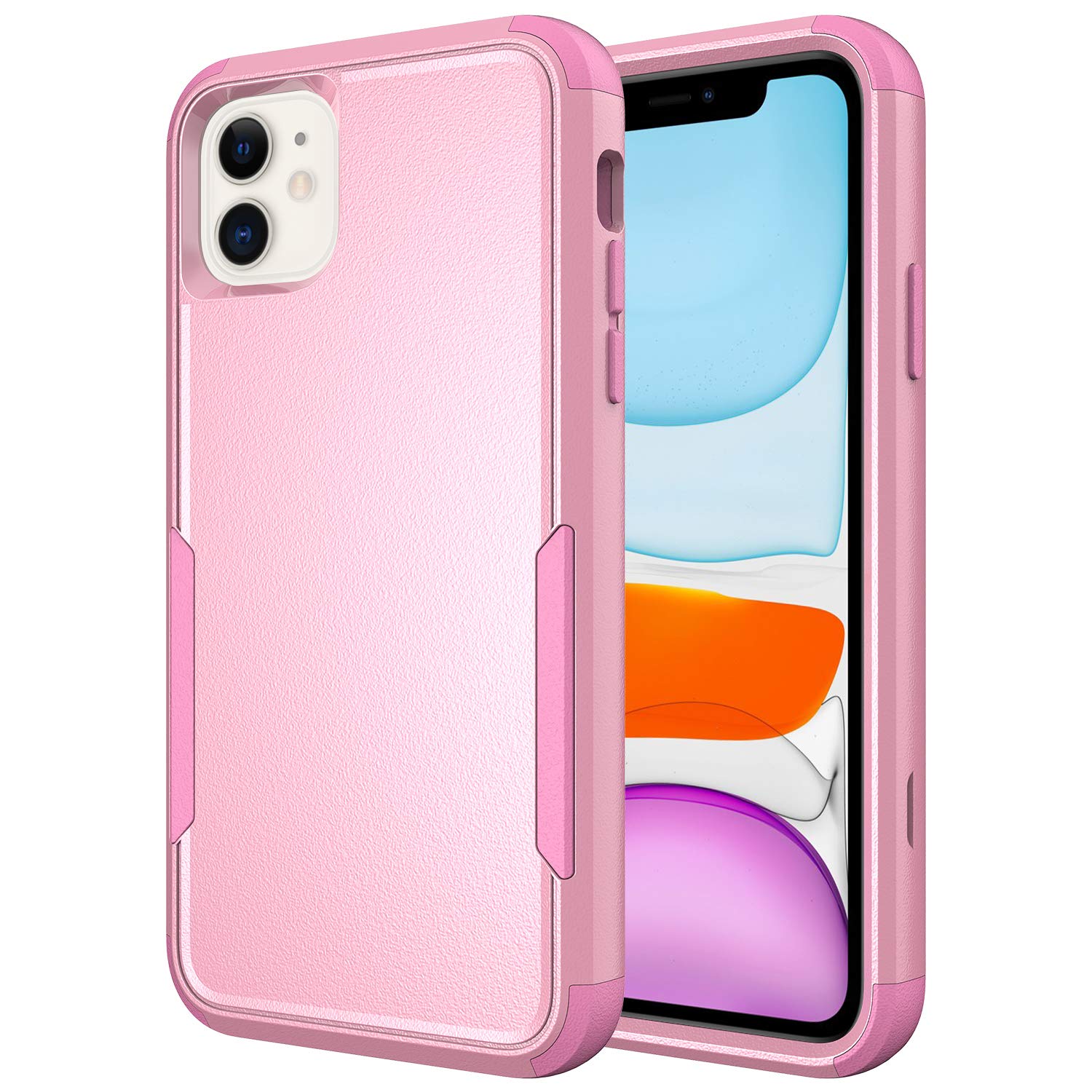 Shockproof Heavy Duty Protective Phone Case for Apple iPhone 11 - Rugged Cover with Military-Grade Drop Protection | Perfect for Outdoor Activities, Travel & Everyday Use