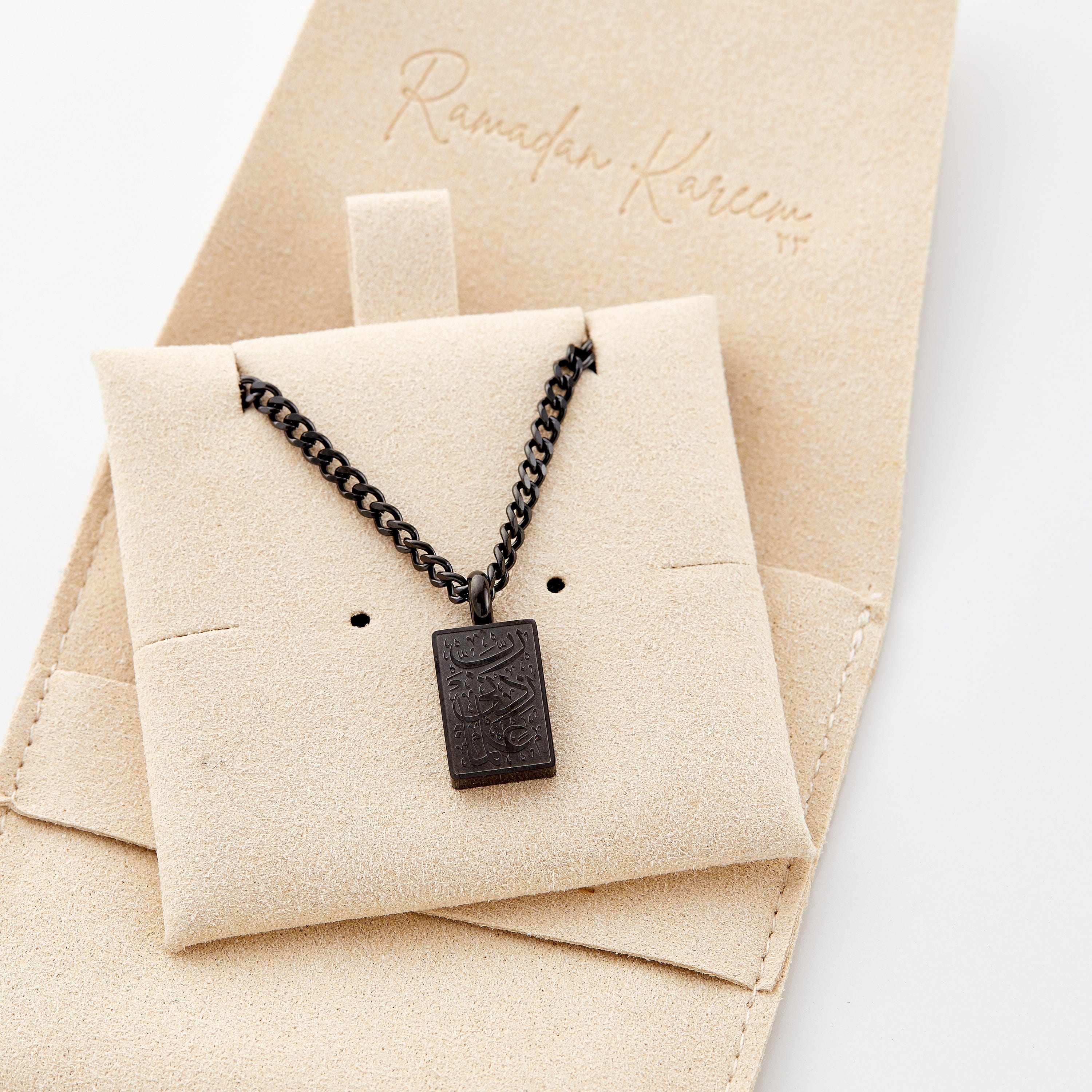 Knowledge Necklace for Men - Stylish & Inspirational Jewelry Gift for Graduation, Motivation & Daily Wear