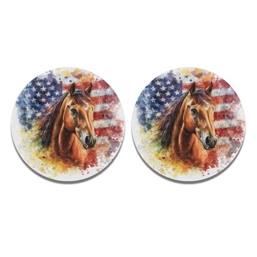 American Flag Horse