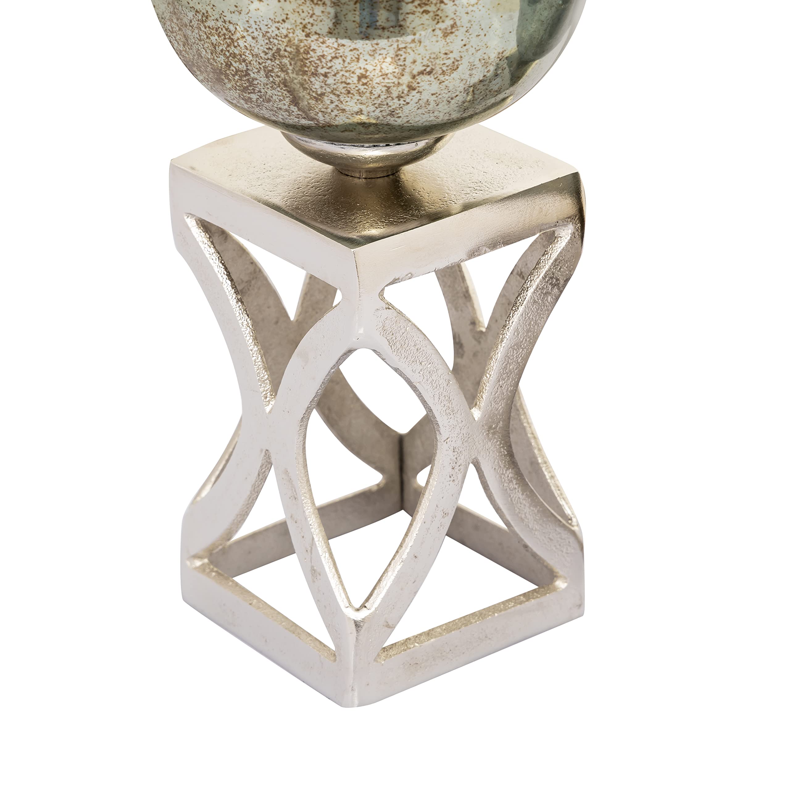 Elk Home H0807-8729 Opal Glass Vase - Medium Size Decorative Flower Vase for Home Decor, Wedding Centerpiece, and Dining Table Decorations