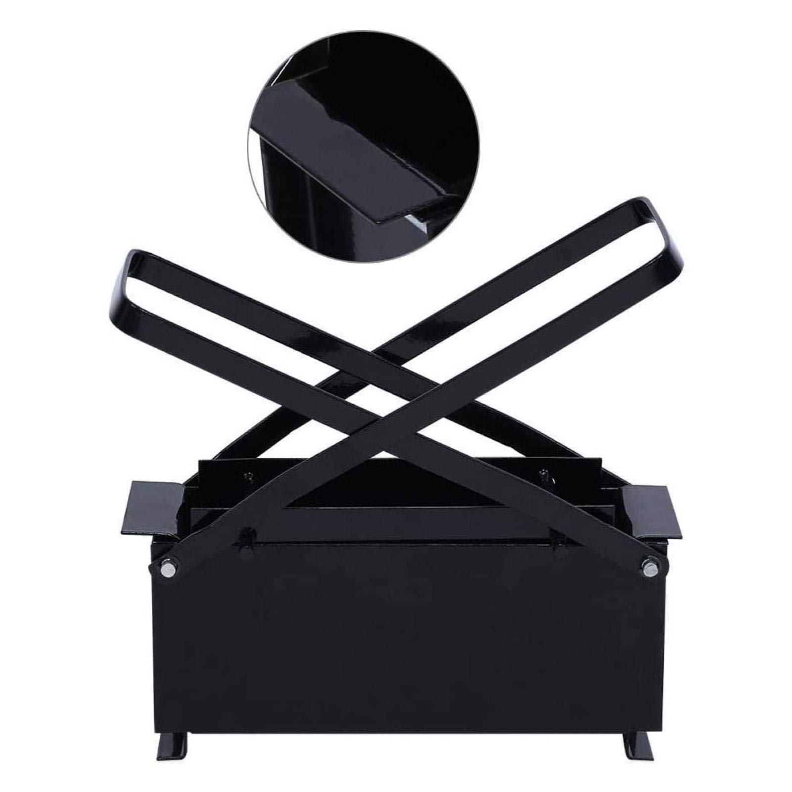 Eco-Friendly Paper Briquette Maker - Heavy Duty Waste Paper Log Press for Fireplace, Wood Stove & Camping Heating | Durable & Wear-Resistant Design for Recycling Paper Waste