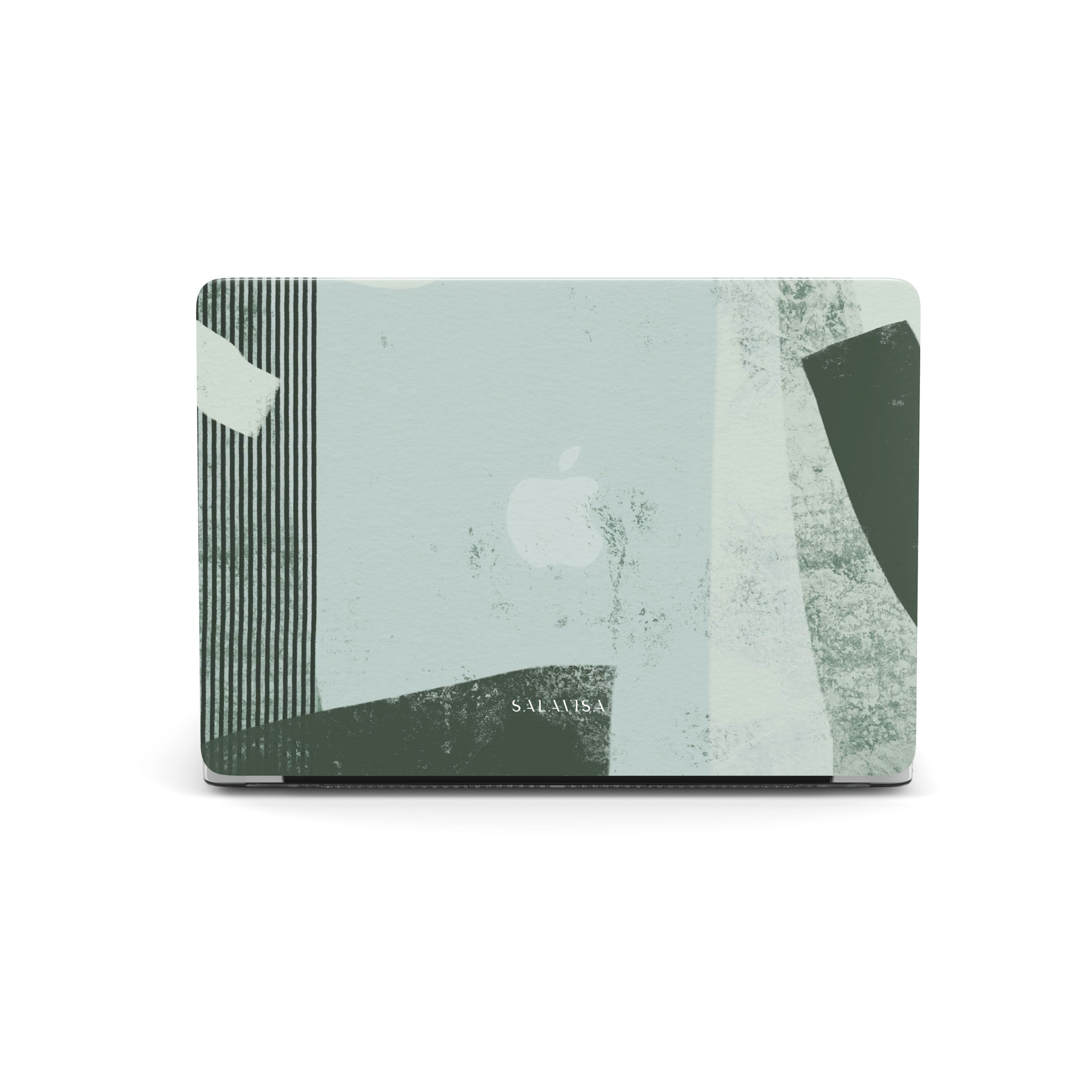 Eco-Friendly Marine Green MacBook Case - Organic & Sustainable Laptop Cover for MacBook Air/Pro - Perfect for Work, Travel & Home Use