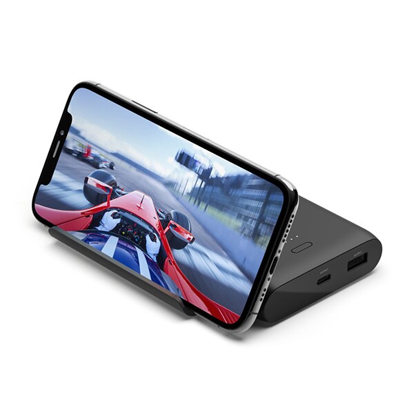 10000mAh Portable Power Bank with Phone Stand - Fast Charging External Battery for iPhone, Samsung, Google Pixel - Perfect for Travel, Camping, and Outdoor Adventures