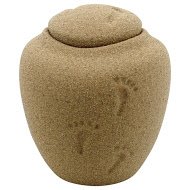 Biodegradable Urn for Ashes - Eco-Friendly Small Cremation Urn for Ground or Sea Burial, Child Size (5 Inches High) | Perfect for Memorial Services, Scattering Ceremonies & Environmentally Conscious Families