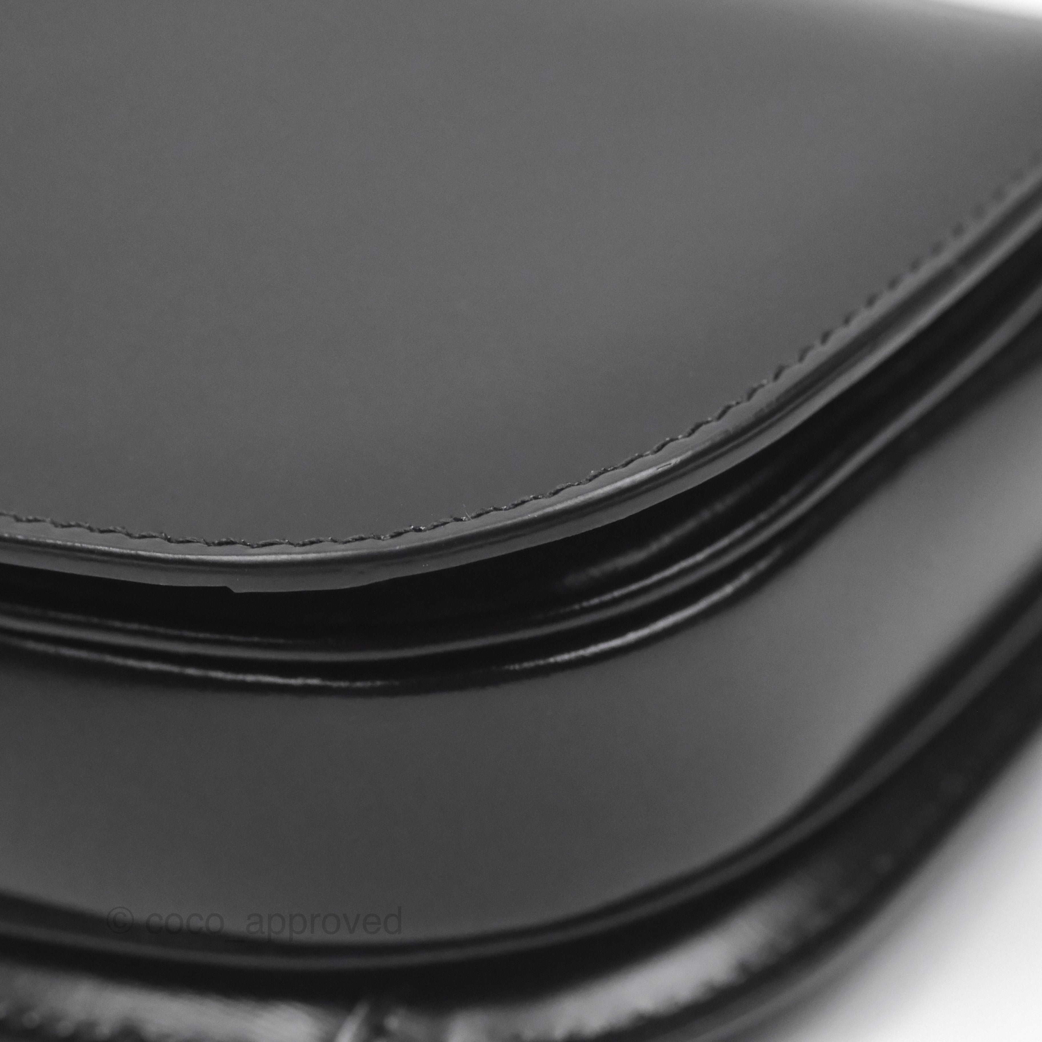 Celine Mini Besace Clea Shiny Calfskin Black Crossbody Bag for Women | Luxury Designer Handbag for Everyday Use, Date Night & Travel