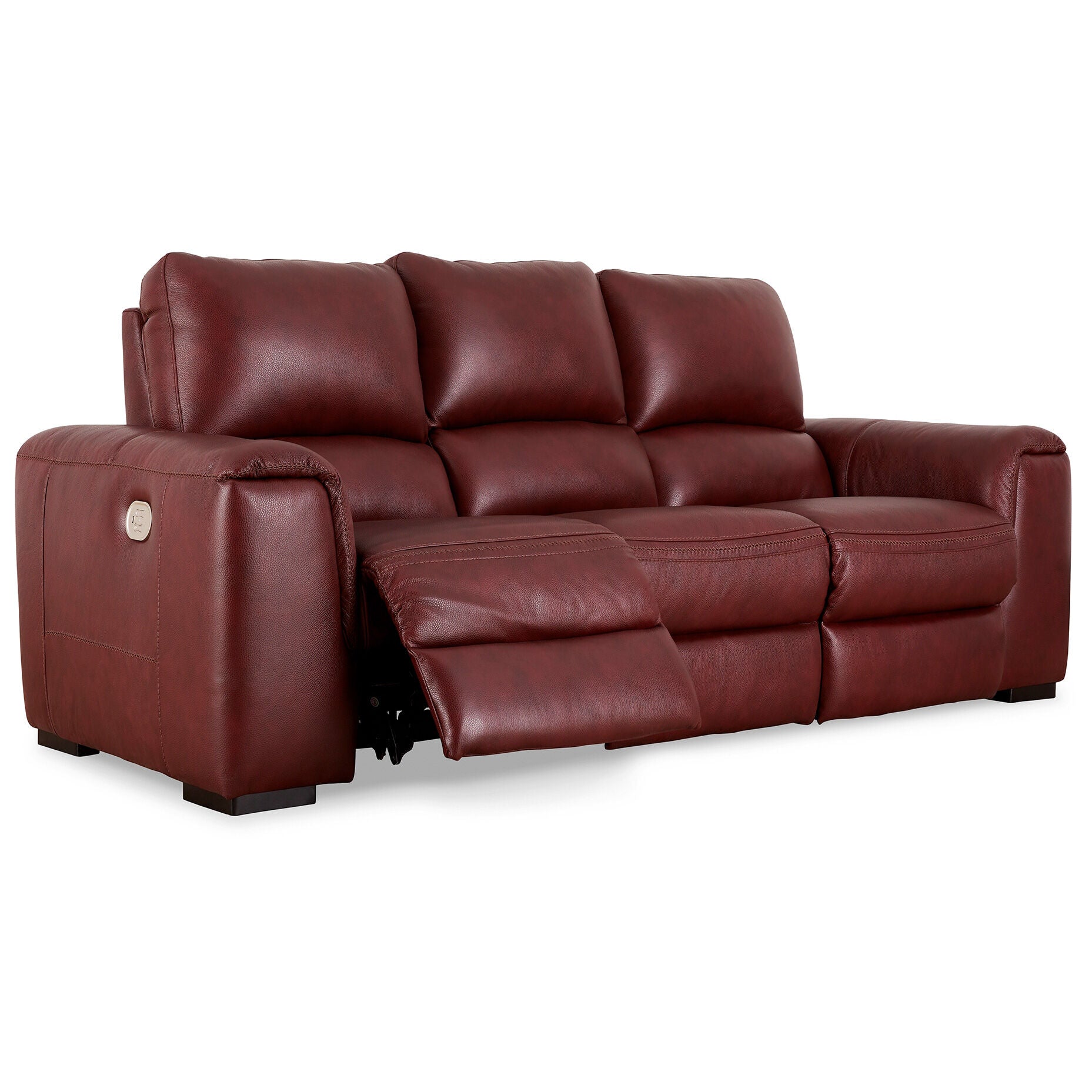 Alessandro Power Reclining Sofa - Modern Electric Recliner with USB Charging & Cup Holders - Perfect for Living Room, Home Theater & Relaxation