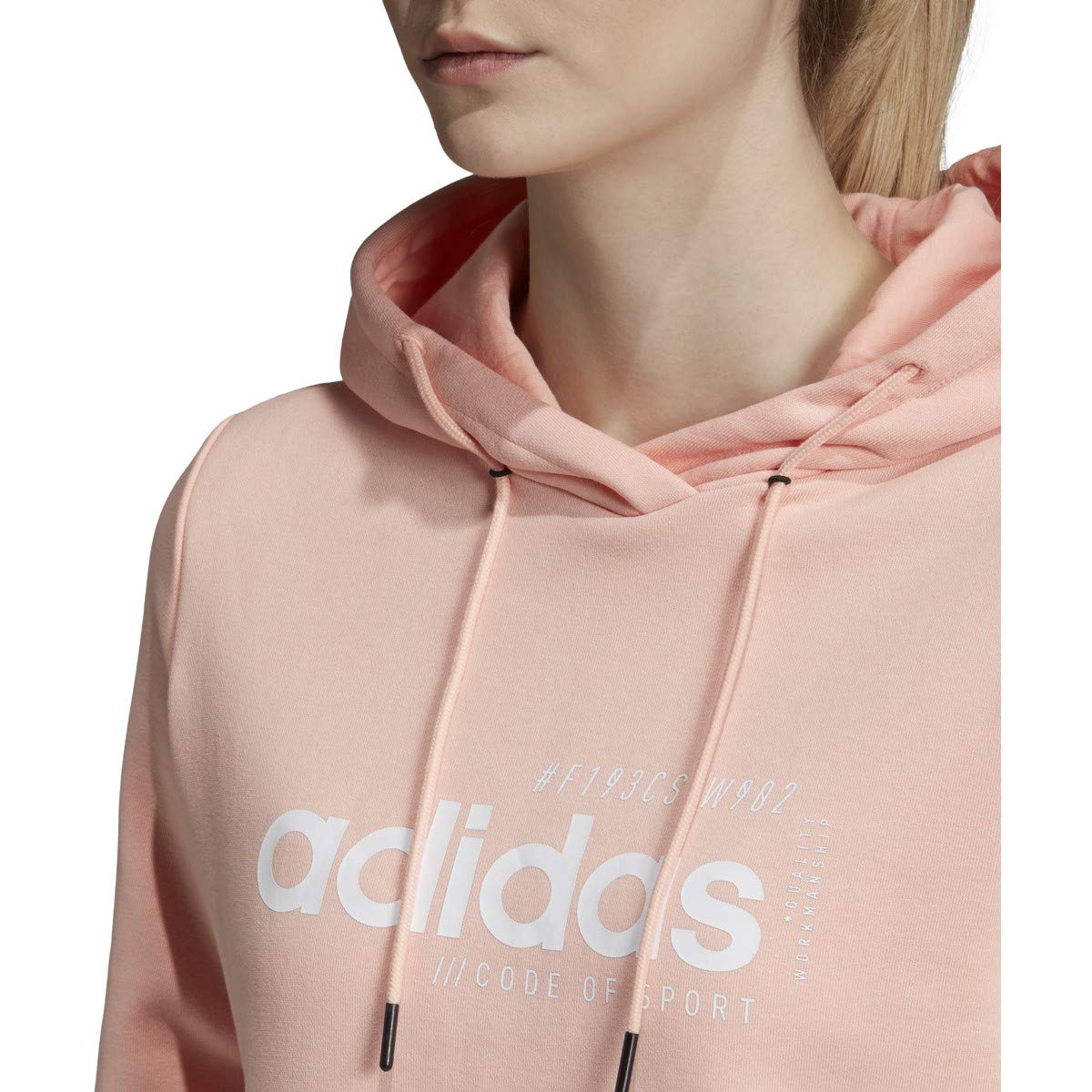 Adidas Women's Brilliant Basics Hoodie Sweatshirt - Soft Fleece Pullover with Kangaroo Pocket | Perfect for Gym, Running, Yoga & Casual Wear