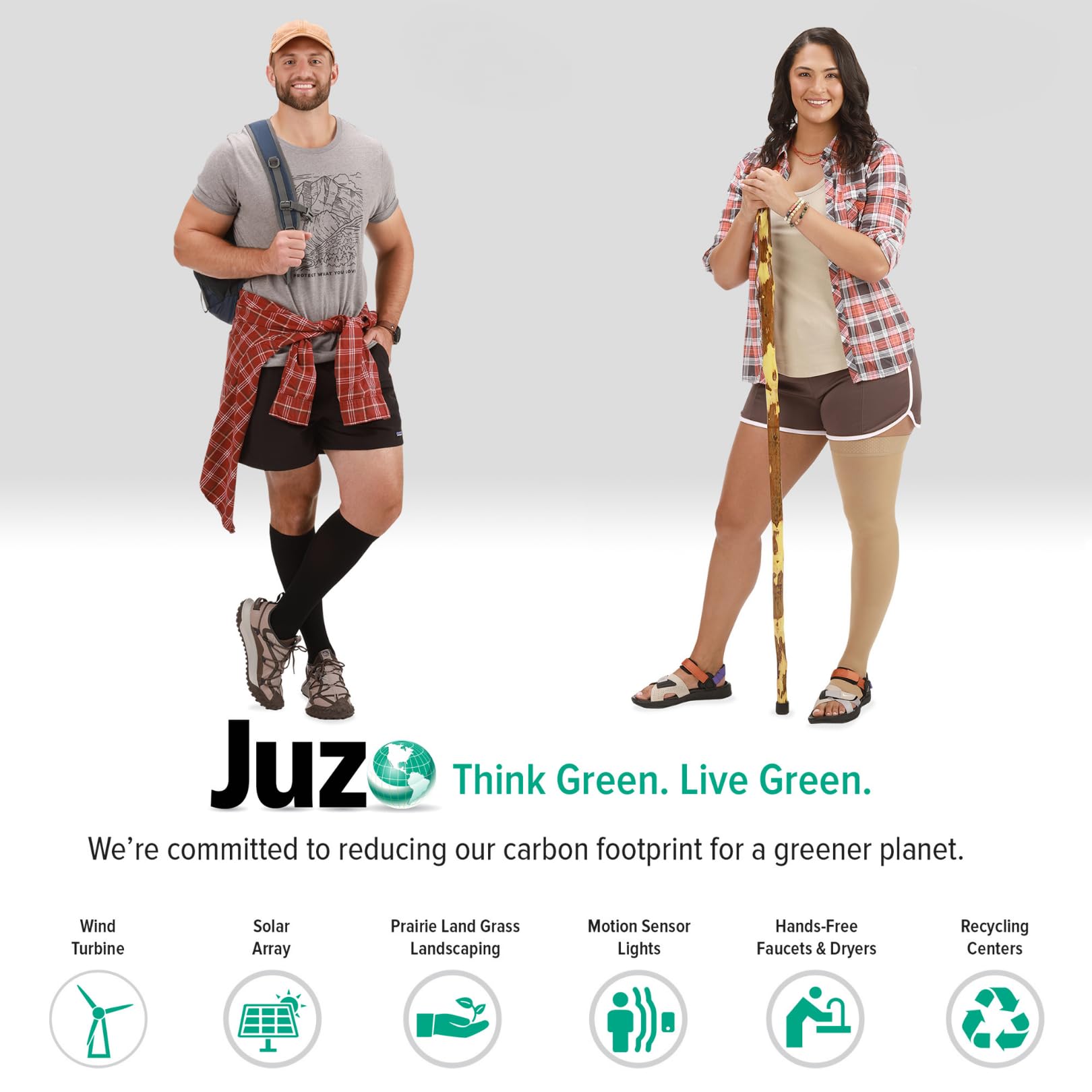 Juzo Move 30-40 mmHg Knee High Compression Stockings for Women & Men - Medical Grade Support for Varicose Veins, Edema & Circulation - Perfect for Travel, Work & Post-Surgery Recovery