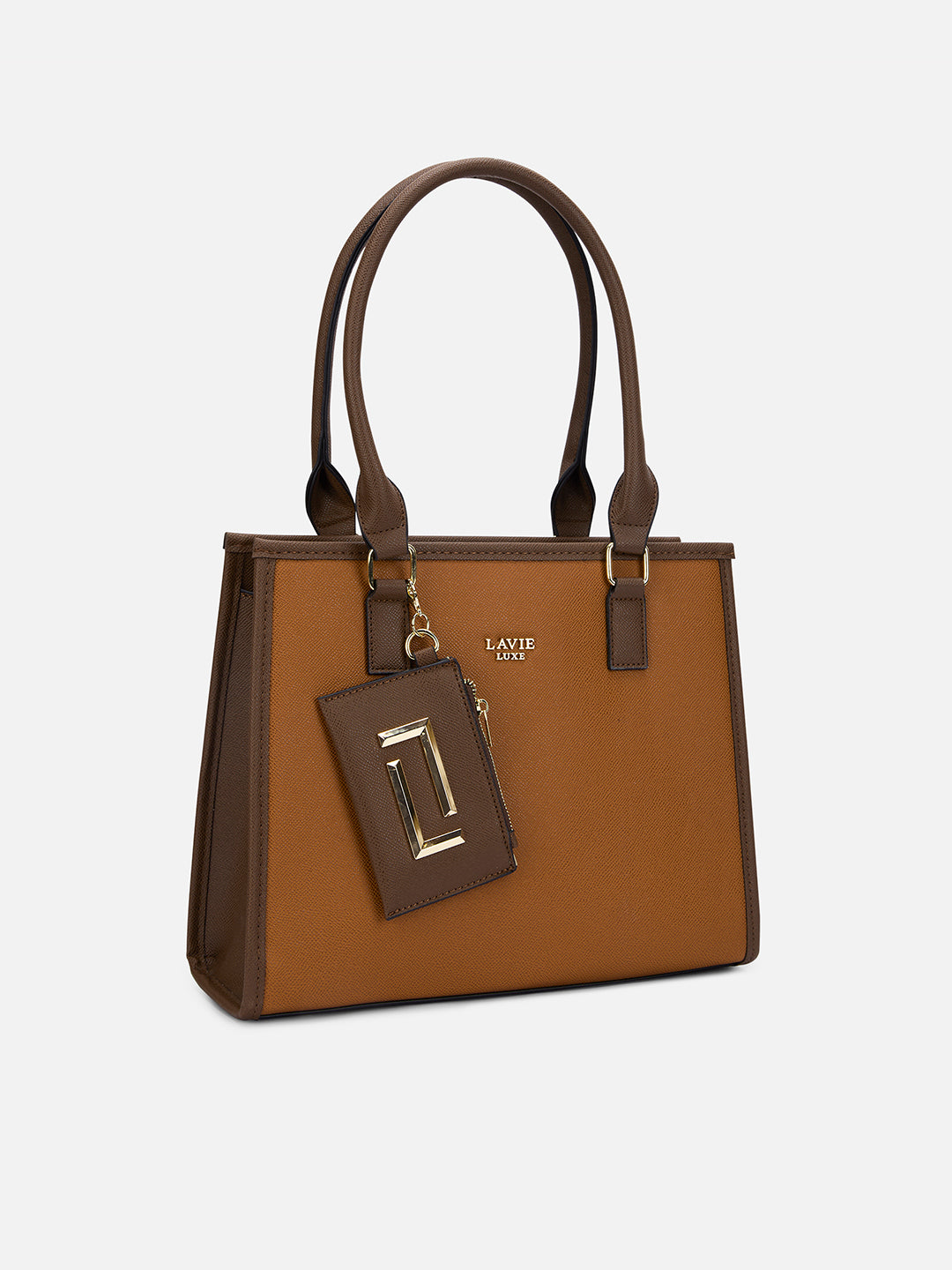 Stylish Duo Quad Medium Satchel Bag for Women - Perfect for Work, Travel & Everyday Use | Durable Leather Crossbody Shoulder Bag