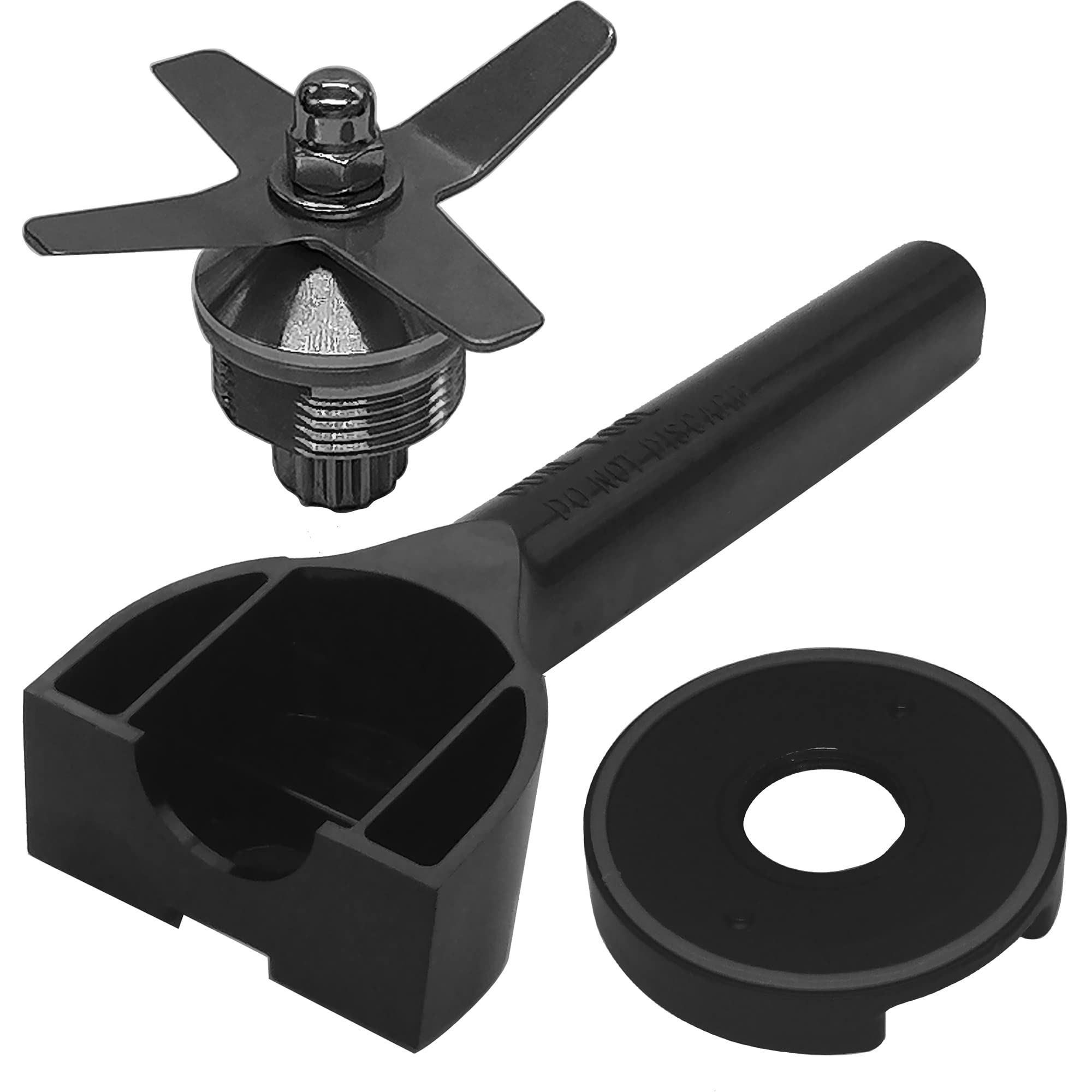 Vitamix Blender Replacement Ice Blade & Heavy Retainer Nut Kit (001151 DM/TNC & 000836) with O-Ring and Removal Tool - Compatible with 500, 4500, 5000, 5200, 5500, 6300, E310, VM0102, VM0103, VM0104, VM0197 Models - Perfect for Smoothies, Frozen Desserts & Food Processing