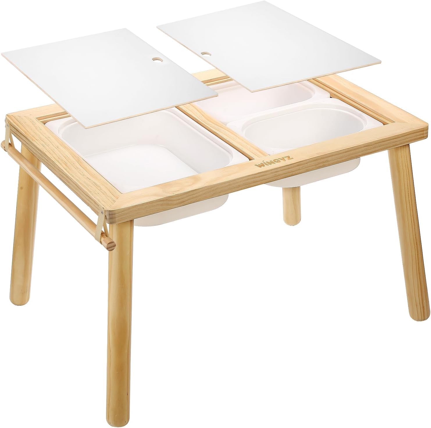 Wingyz Kids Activity Table - Play, Study & Dining Table with Storage Bins, Sensory Table for Toddlers, Perfect Birthday Gift for Boys & Girls - Ideal for Playrooms, Classrooms & Daycare Centers