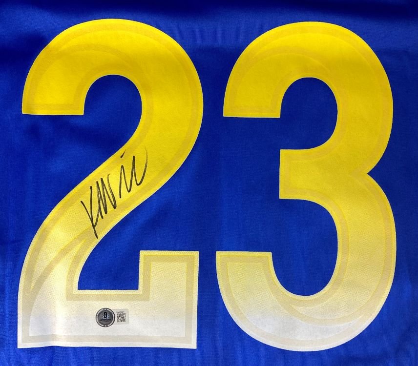 Kyren Williams Autographed Los Angeles Rams Blue Nike Game Jersey - Limited Edition - Perfect for NFL Fans, Collectors & Sports Memorabilia Enthusiasts - Great for Gifts, Display & Game Day Support