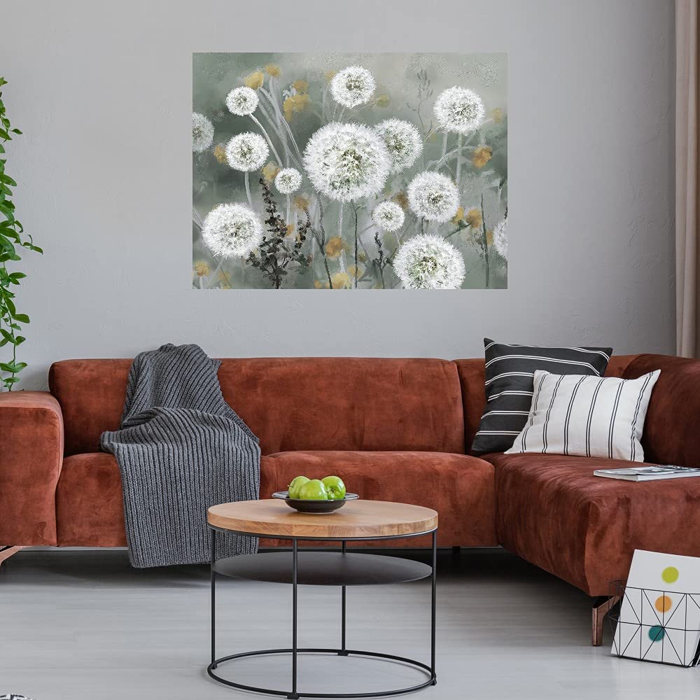 Wild Wishes Fine Art Canvas Wall Decor - 43x32 Inches - Handmade by Artist Studio Arts - Ready to Hang for Living Room, Bedroom, Office & More - Perfect for Home, Bar & Dining Room Decor