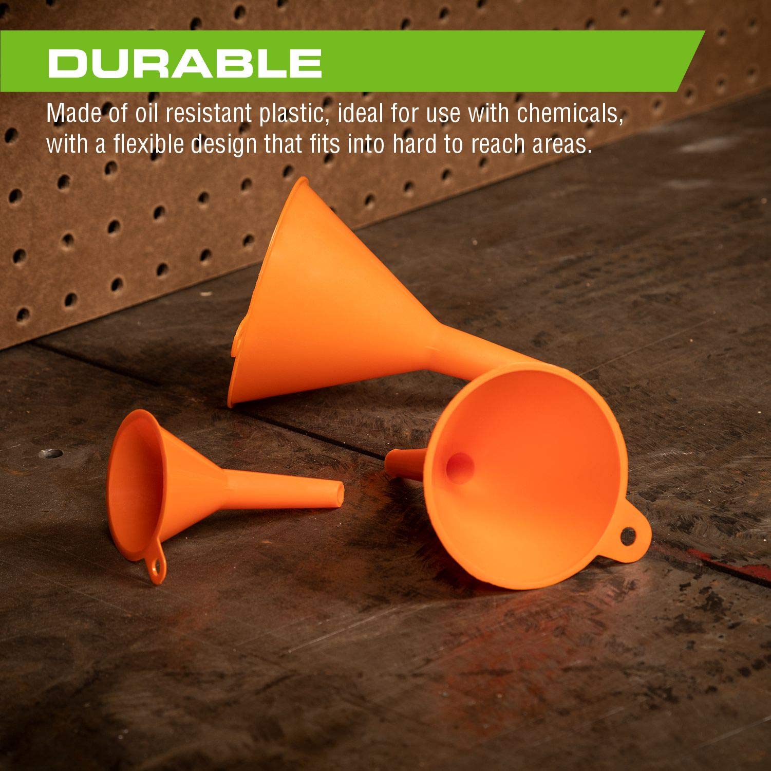 ARCAN Tools 3-Piece Multi-Purpose Funnel Set (2
