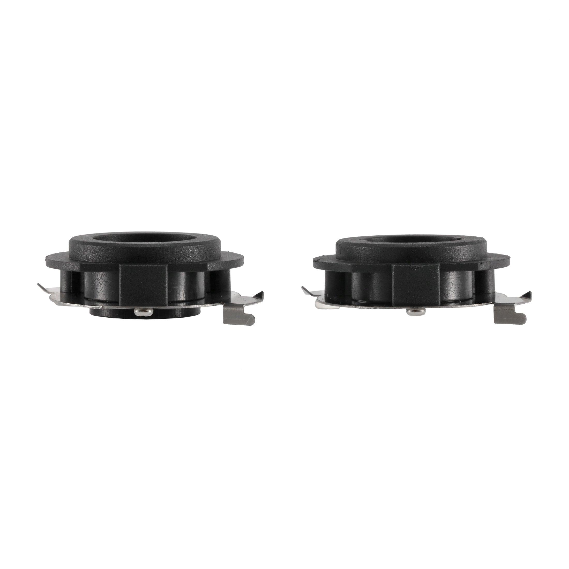 H7 LED Bulb Adapter Kit - Compatible with BMW E60, Benz ML450, VW GTI Jetta Golf Alltrack, Ford Fusion - 4pcs Set - Perfect for Headlight Upgrades & Night Driving Visibility