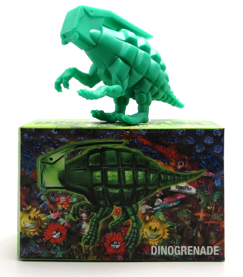 Ron English Dinogrenade - Limited Edition Vinyl Art Toy Collectible for Home & Office Display - Perfect for Pop Art Enthusiasts & Collectors