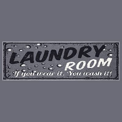 Laundry Grey Bubbles