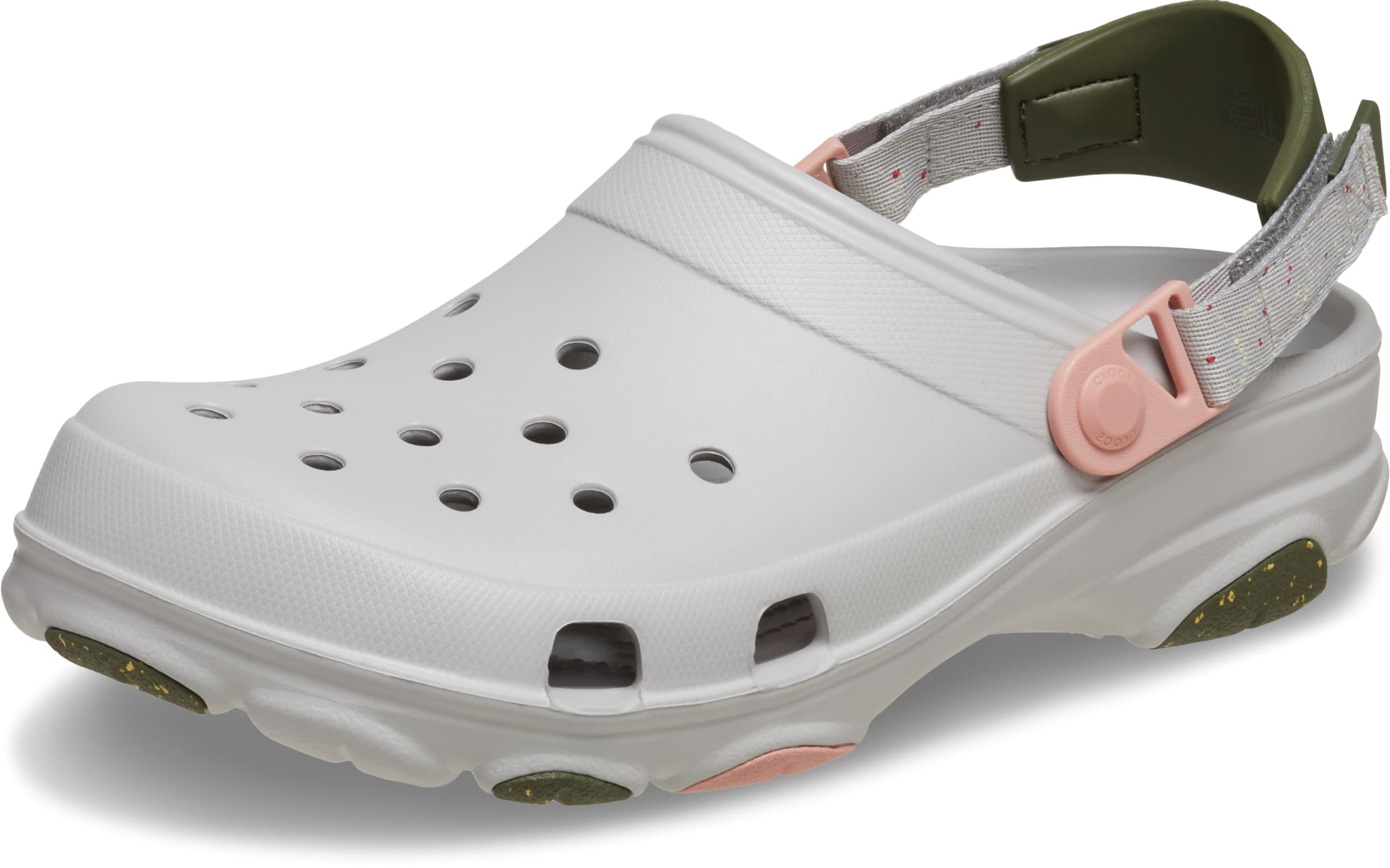 Crocs Unisex-Adult Classic All Terrain Clogs - Comfortable Waterproof Slip-On Shoes for Men & Women - Perfect for Outdoor, Beach, Hiking & Casual Wear