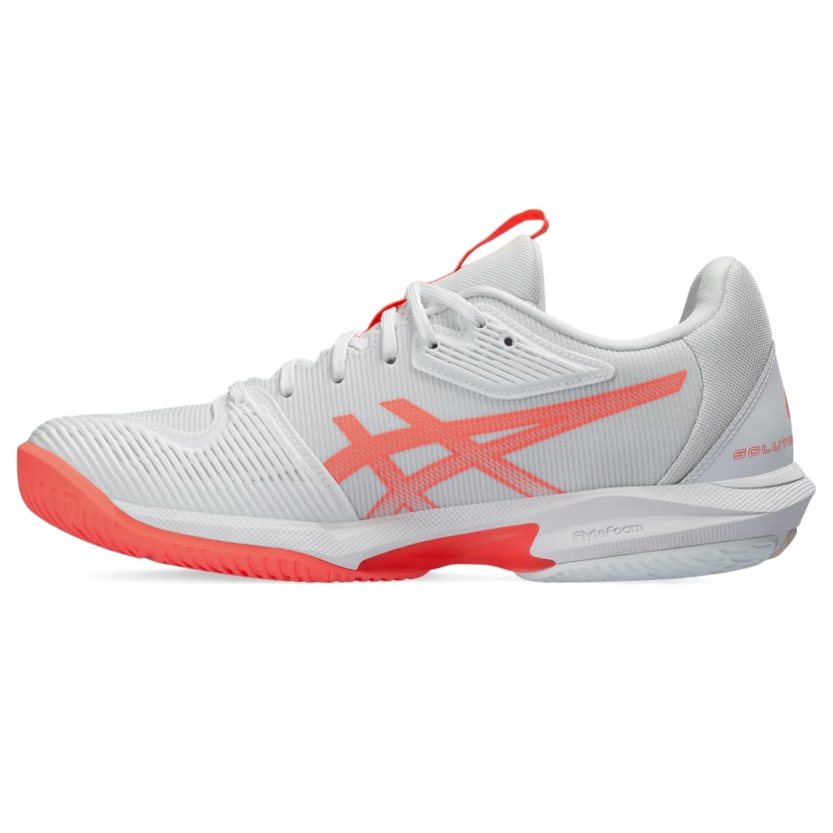 ASICS Women's Solution Speed FlyteFoam 3 Tennis Shoes - Lightweight Performance Court Shoes for Women | Perfect for Competitive Matches & Training Sessions