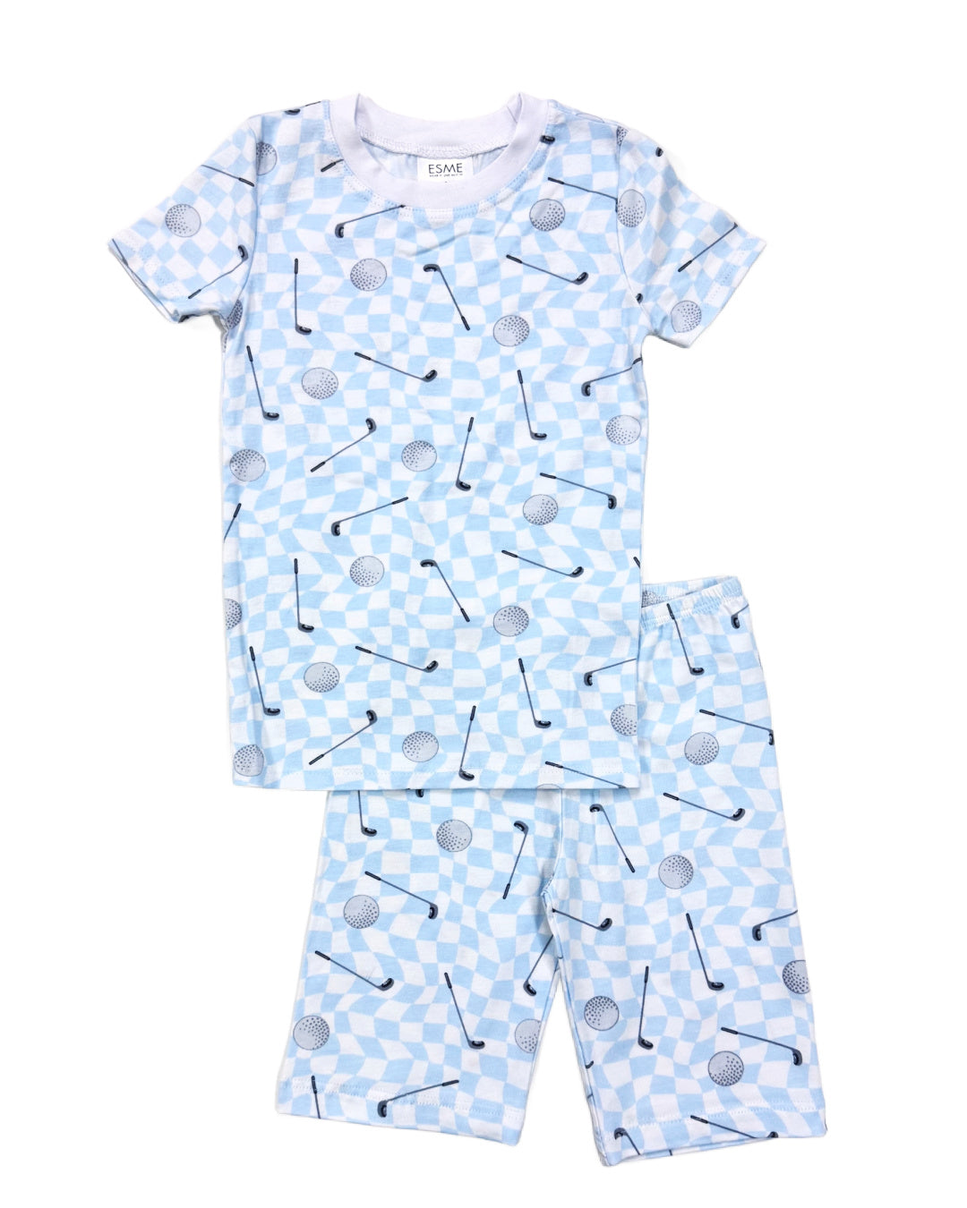 Men's Golf Short Sleeve Polo Shirt & Performance Shorts Set - Breathable & Moisture-Wicking for Summer Golfing, Tennis, and Casual Wear