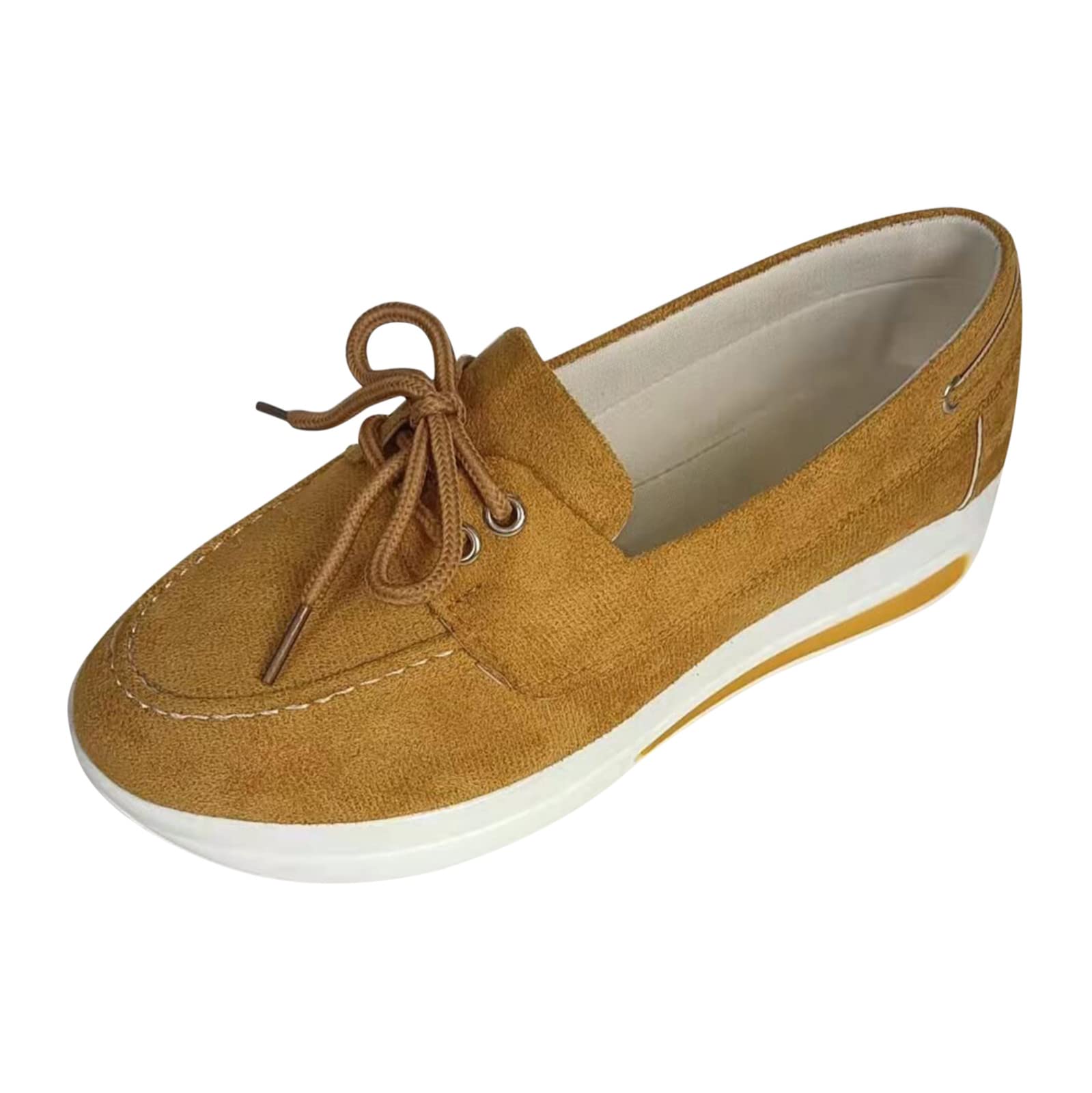 Jianglianga Women's Lightweight Breathable Running Shoes - Fashion Lace-Up Canvas Sneakers for Walking, Gym, Jogging & Casual Wear | Ideal for Outdoor Activities, Fitness Training, Yoga, Travel & Daily Use | Perfect for Morning Runs, Workouts, Shopping & Weekend Outings