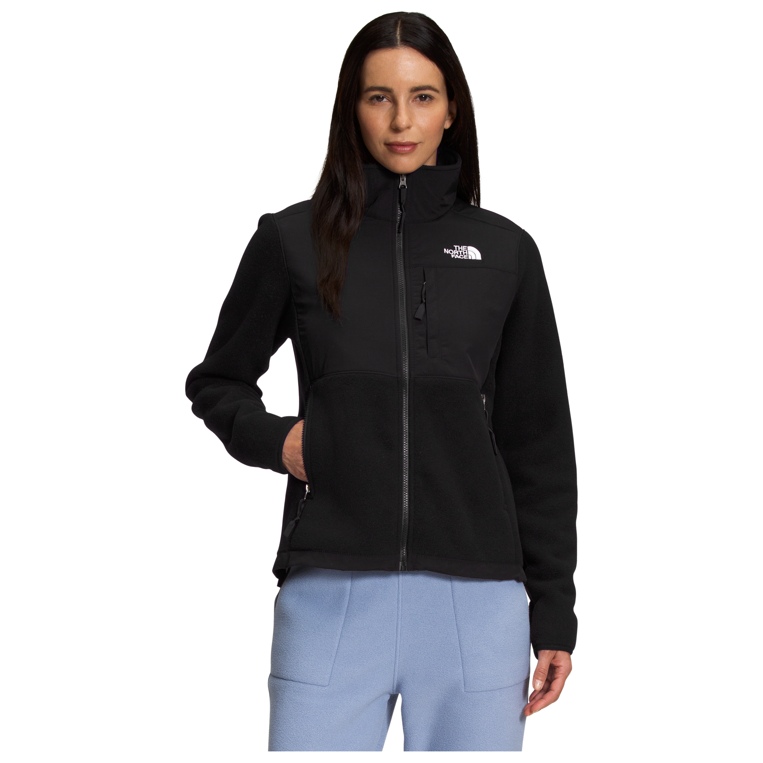 The North Face Women's Denali Jacket - Waterproof Fleece Jacket for Hiking & Outdoor Activities in TNF Black | Warm Winter Coat for Camping, Travel & Everyday Wear