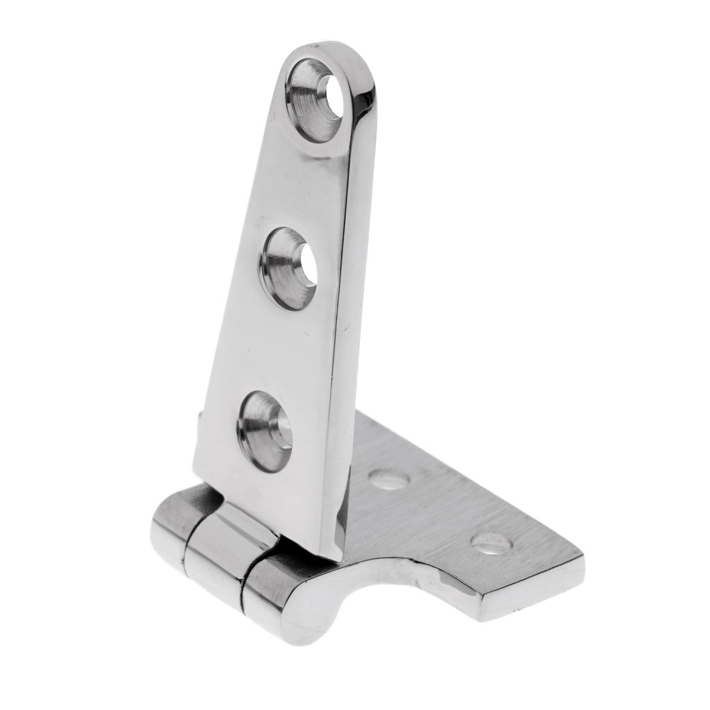 316 Stainless Steel Heavy Duty Hinges - Marine Grade T-Shaped Hinges for Boat, Caravan, Cabinet, Shed & Garden Doors/Gates | Rustproof Hardware for Outdoor & Indoor Use