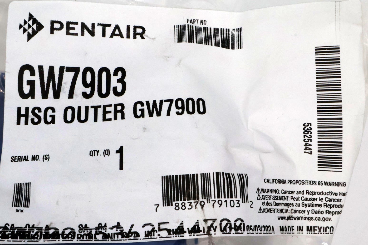 Pentair GW7903 SandShark Pool Cleaner Replacement Outer Housing - Durable Pool Vacuum Part for In-Ground Pools | Compatible with SandShark Series | Perfect for Pool Maintenance & Repair